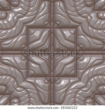 Beautiful metal background. Seamless metal pattern.