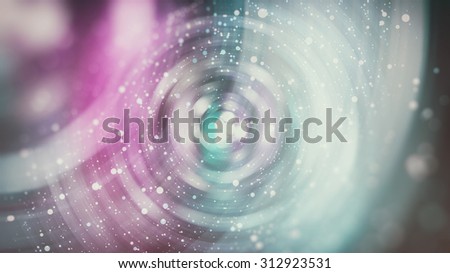Abstract pink background with bokeh defocused lights and shadow.