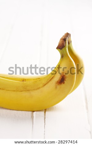 yellow long banana, tropical fruit, organic and high energy. good for health.