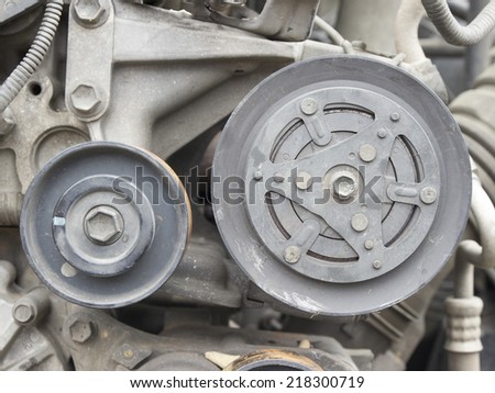 Used car clutch air compressor