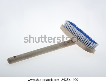 Toilet brush for scrubbing toilets or use abrasive general has strength and durability.