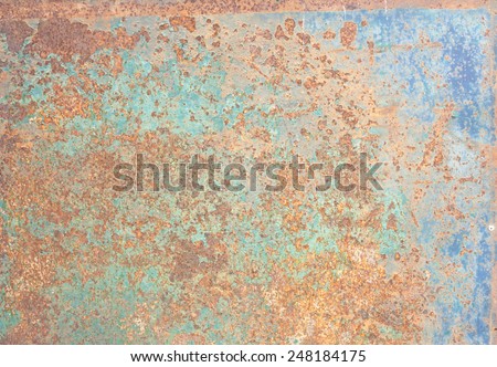 stainless steel large steel plate surface rust nature is beautiful in art good art by nature