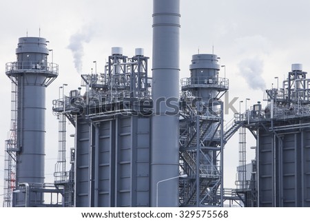 Pollution, Electrical platform, Oil platform, Gas, Oil refinery Plant industry