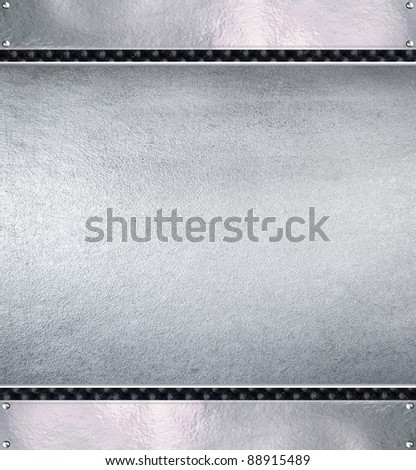 Metal plate steel background.Hi res