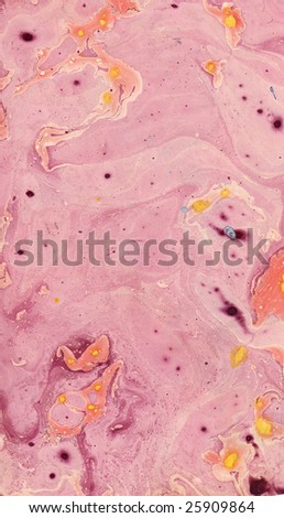 Marbled background or marbled paper