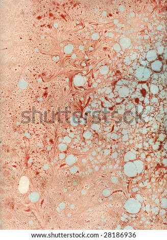 Marbled background or marbled paper