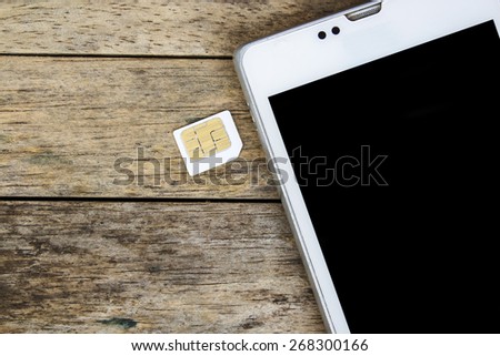 smart phone use with micro sim card, black screen