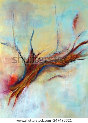 abstract original painting on canvas, can be used as background or poster