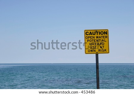 Safety sign - Caution