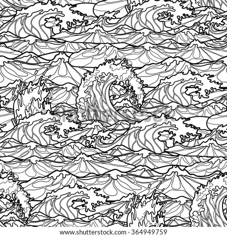 ocean waves coloring pages for kids - photo #29