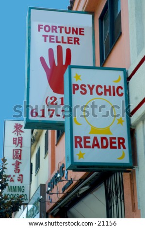 fortune tellers sign