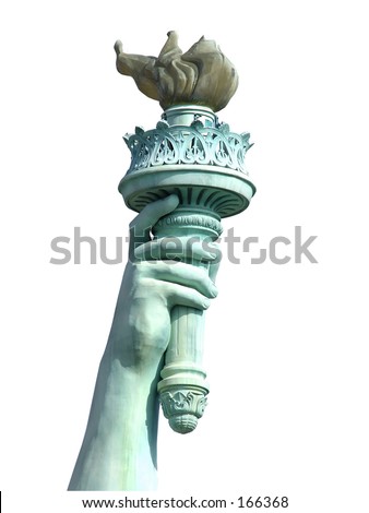 torches of liberty. +statue+of+liberty+torch