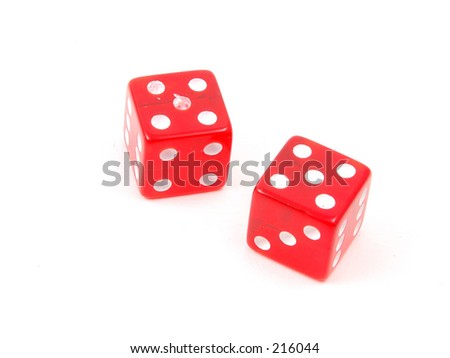 10 rolled on red dice