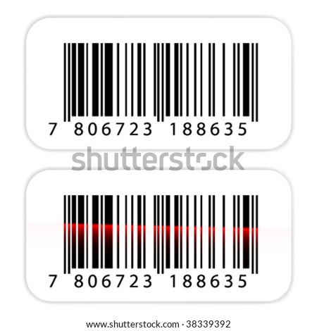 barcode vector art. stock vector : vector barcode