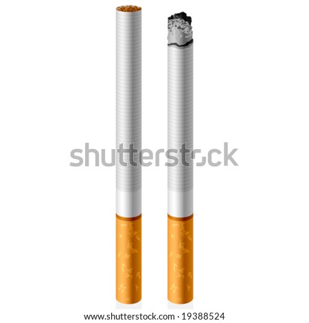 Vector Art Cigarette