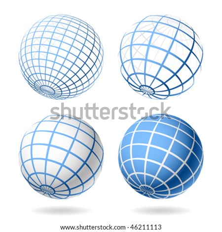 Logo Design Globe on Globe Vector Design Elements 46211113 Shutterstock