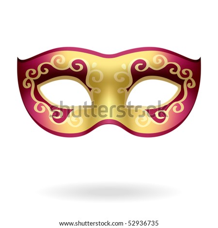 stock vector : Carnival Mask. Vector illustration.