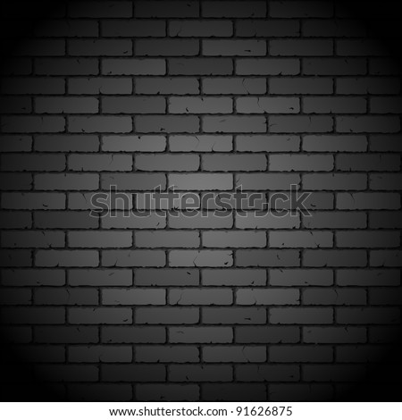 Black Brick Background