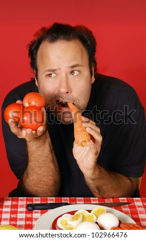 Man At Table