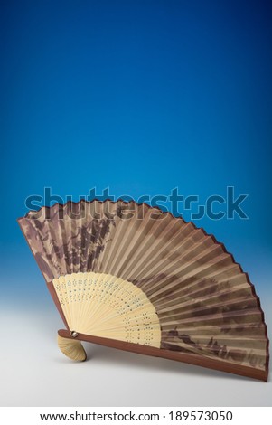 Japanese folding fan