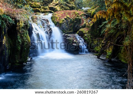 Kikuchi Ravine in Kumamoto, Japan. 