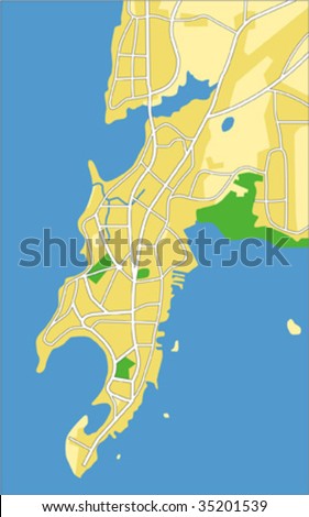  Mumbai on Vector Map Of Mumbai    35201539   Shutterstock