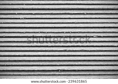 The stack of gypsum board preparing for construction, background, black and white