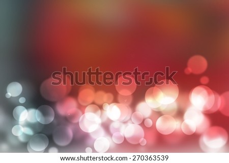 Abstract red  light background with beautiful gradient lines with wonderful twinkling bokeh