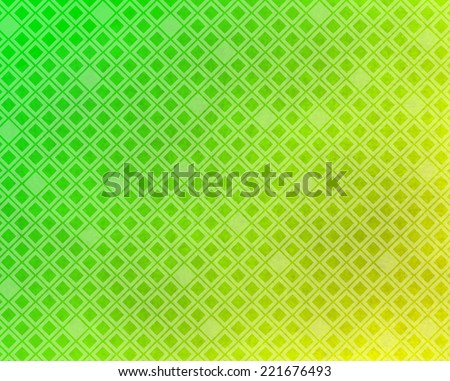 Abstract background - green and yellow with diamonds pattern
