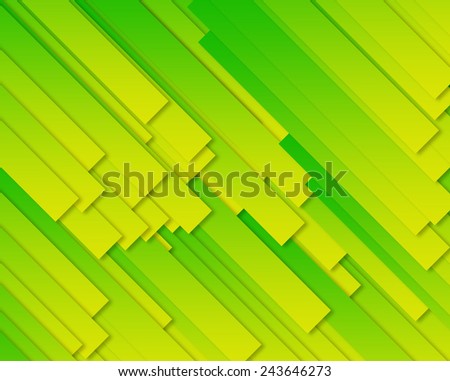 Colored stripes background - yellow and green