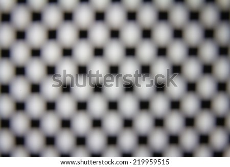 The square dot grid with Blur focus for the backdrop or wallpaper
