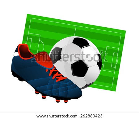 Sports Equipment, sports item, ball , Football Shoes, playing field,