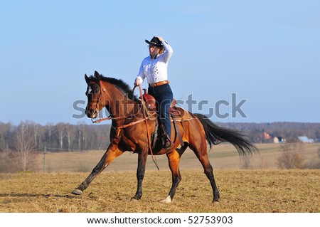 Cowgirl Horse