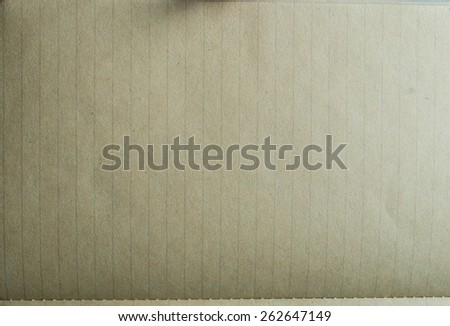 The Vintage lined paper or notebook paper texture