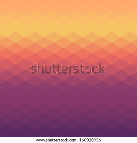 Pattern of geometric shapes. Colorful mosaic banner. Geometric background. Vector illustration.