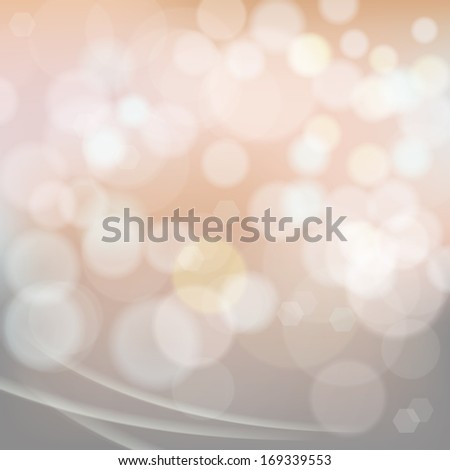 Lights on silver background. Christmas background. Background for presentation. Raster version