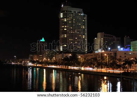 stock photo : Miami Beach at