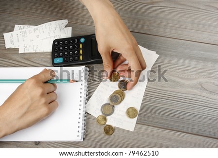 Counting the household budget