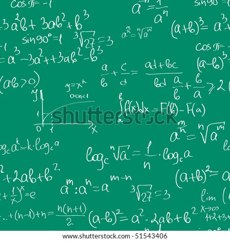 math wallpaper. stock photo : Maths seamless