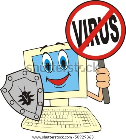 Computer Virus Sign