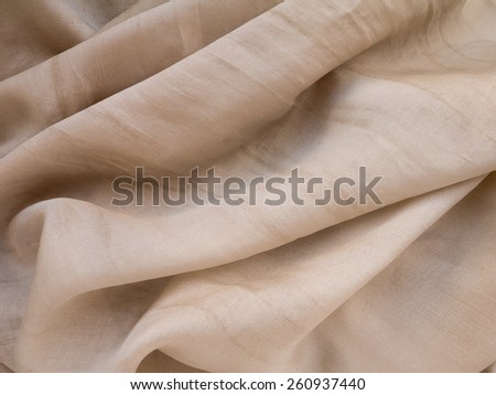 Beige natural silk background
