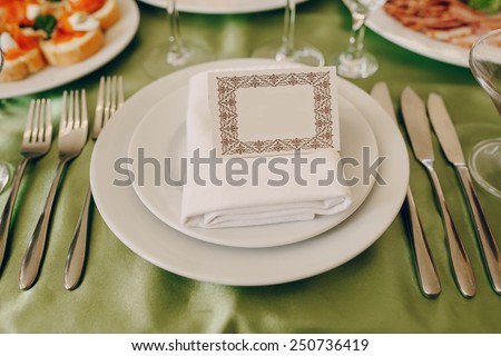 wedding plates