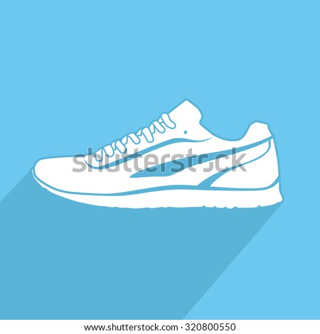 Running Shoes. Sport Shoes. Vector Illustration - 320800550 : Shutterstock