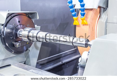 Finishing metal working on high precision grinding machine