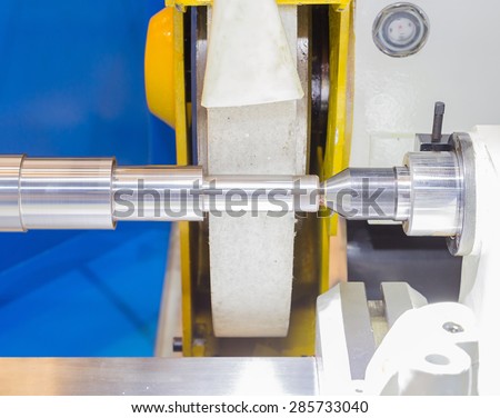 Finishing metal working on high precision grinding machine