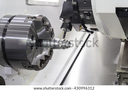 Industrial cnc machining center in factory, High precision industrial machine, Industrial machine working, Detail of industrial machine, Modern industrial machine, Automatic industrial machine
