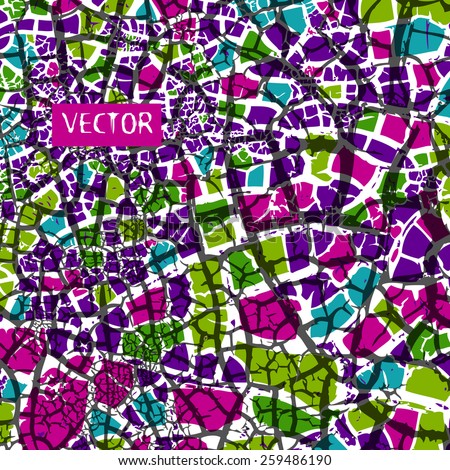 background mosaic of small pieces Vector background mosaic of small pieces Vector
