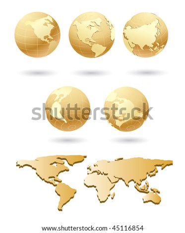 World+map+globe+vector