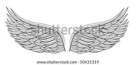 Vector Angel Wings Design - 50631319 : Shutterstock