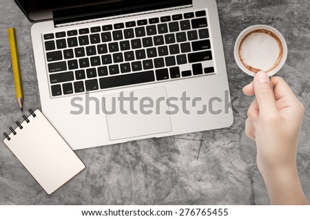 caffeine office worker